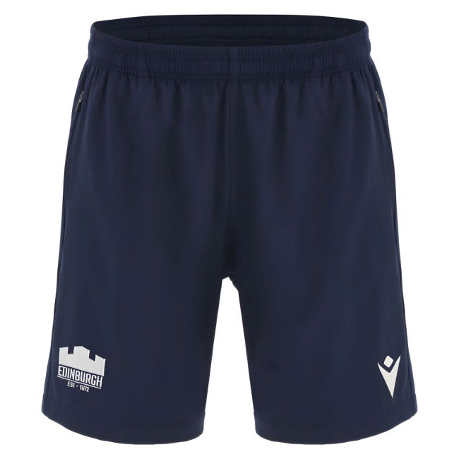 2025-2026 Edinburgh Rugby Training Bermuda Shorts (Navy)