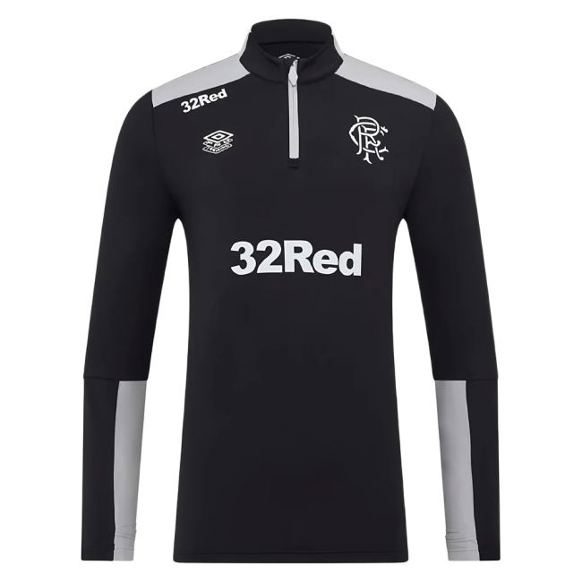 2025-2026 Rangers Pro Training Midlayer Top (Caviar)