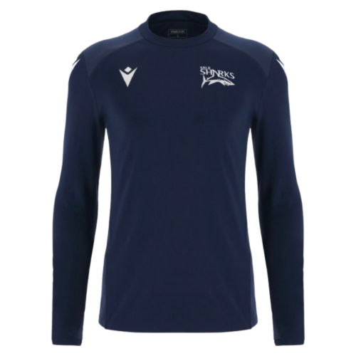 2025-2026 Sale Sharks Training Roundneck Top (Navy)