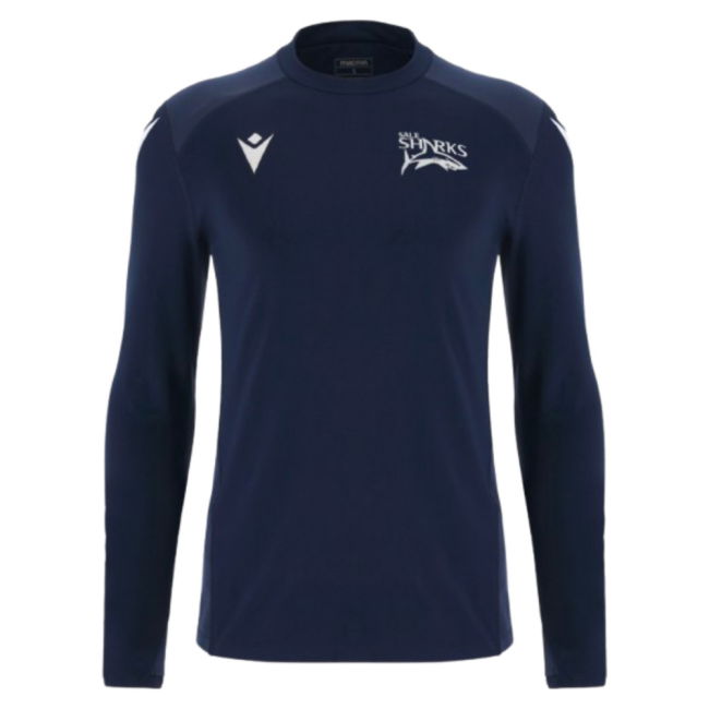 2025-2026 Sale Sharks Training Roundneck Top (Navy)