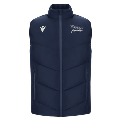 2025-2026 Sale Sharks Padded Gilet (Navy)