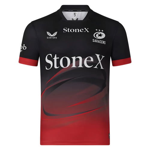 2025-2026 Saracens Home Rugby Shirt