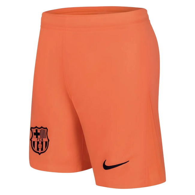 2025-2026 Barcelona Third Shorts (Orange)