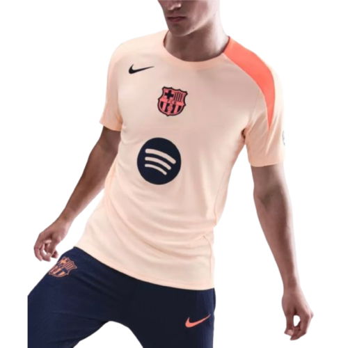 2025-2026 Barcelona Third T90 Strike Dri-Fit Shirt (Orange)