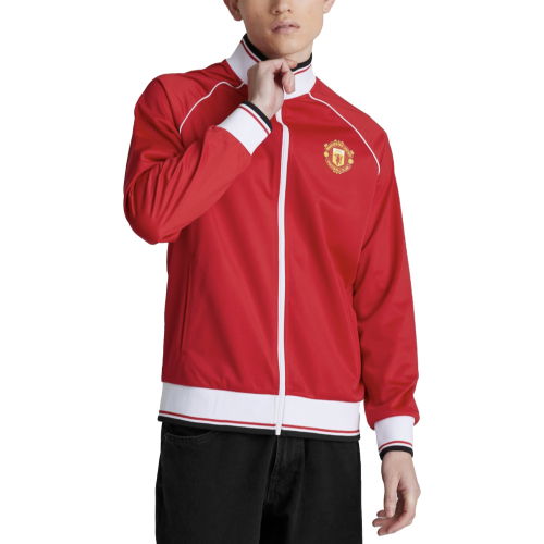 Man Utd 1999 Home Inspired Retro Track Jacket (Red)