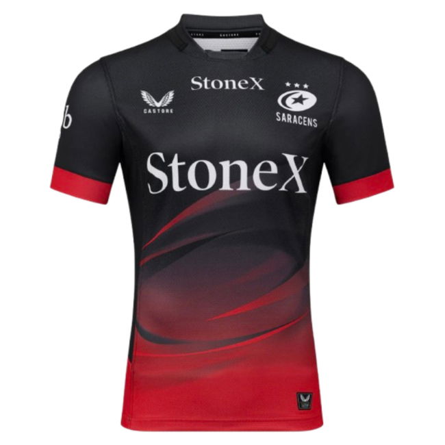2025-2026 Saracens Home Rugby Shirt (Kids)