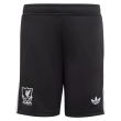 2025-2026 Liverpool Third Goalkeeper Shorts (Black) - Kids