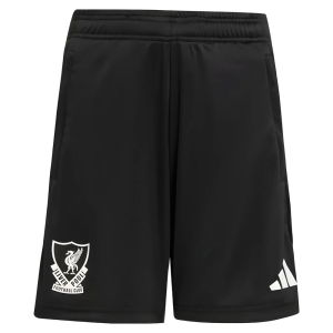 2025-2026 Liverpool EU Training Shorts (Black) - Kids