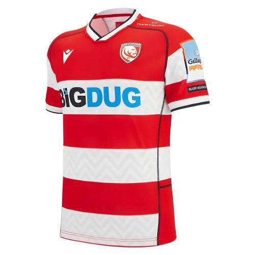2025-2026 Gloucester Rugby Poly Home Shirt - Kids