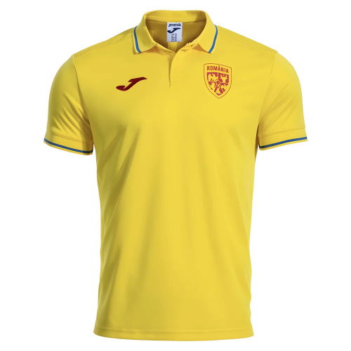 2025-2026 Romania Presentation Polo Shirt (Yellow)