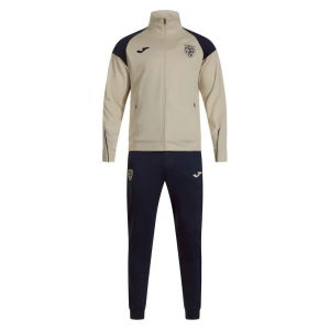 2025-2026 Romania Presentation Tracksuit (Beige/Navy)