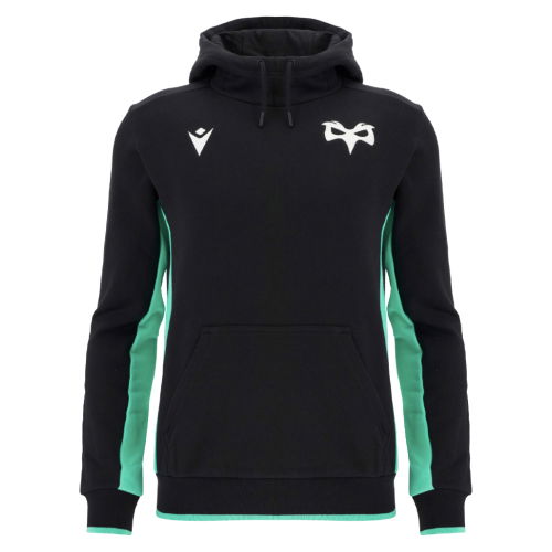 2025-2026 Ospreys Rugby Cotton Hooded Sweat (Black)