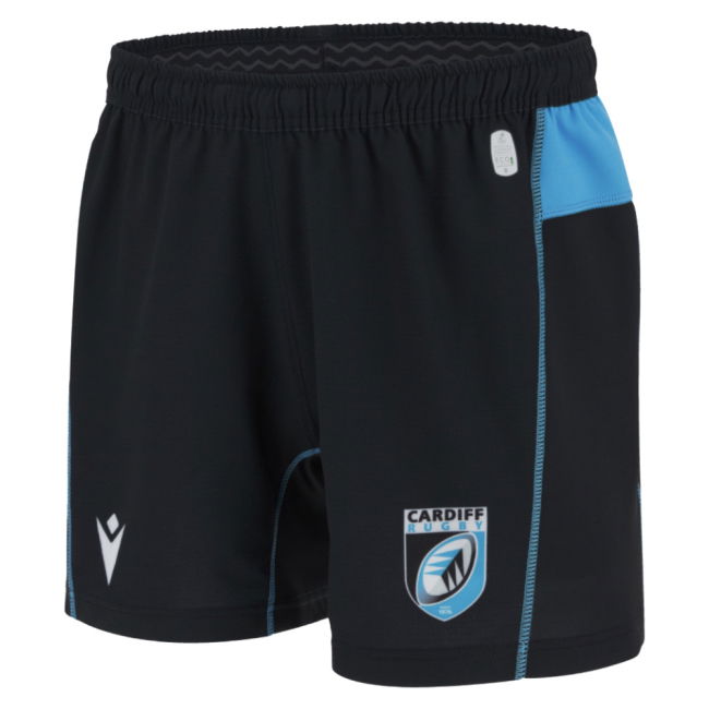 2025-2026 Cardiff Rugby Home Shorts (Black)