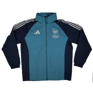 2025-2026 Arsenal Rain Jacket (Blanch Blue)