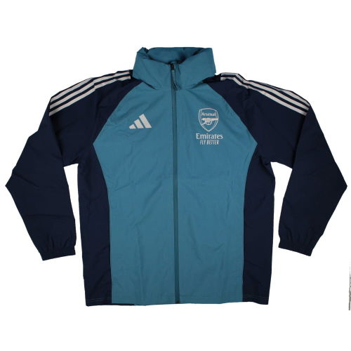 2025-2026 Arsenal Rain Jacket (Blanch Blue)