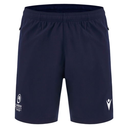 2025-2026 Cardiff Blues Training Bermuda Shorts (Navy)
