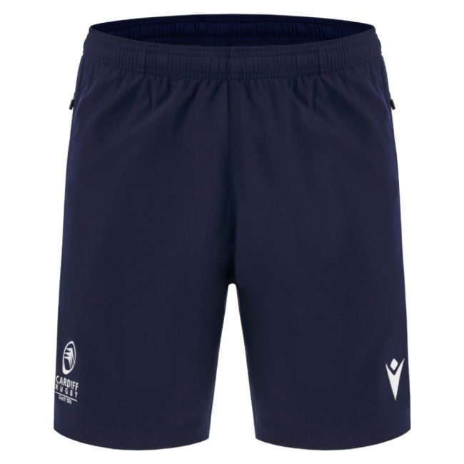 2025-2026 Cardiff Blues Training Bermuda Shorts (Navy)