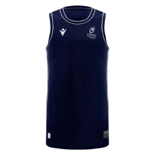 2025-2026 Cardiff Blues Basketball Singlet (Navy)