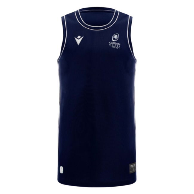 2025-2026 Cardiff Blues Basketball Singlet (Navy)