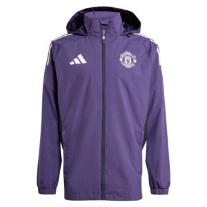 2025-2026 Man Utd Allweather Jacket (Aurora Plum)
