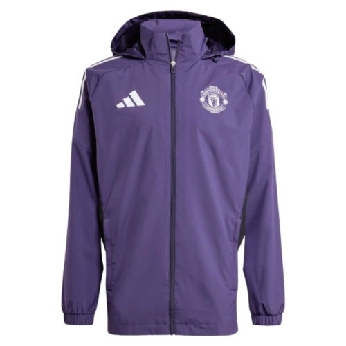 2025-2026 Man Utd Allweather Jacket (Aurora Plum)