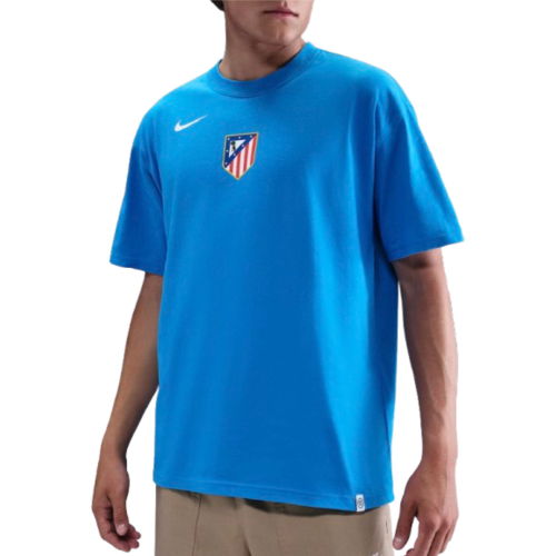 2025-2026 Atletico Madrid Total 90 Football T-Shirt (Blue)
