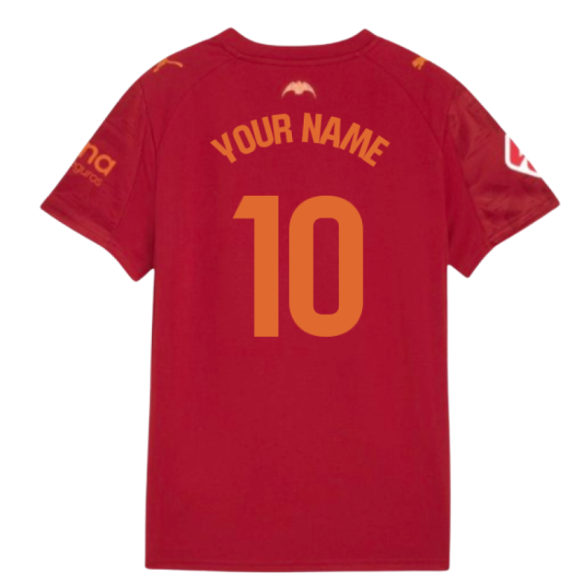 2025-2026 Valencia Away Shirt (Your Name)