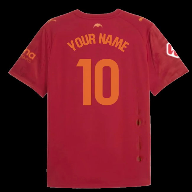 2025-2026 Valencia Away Shirt (Kids) (Your Name)