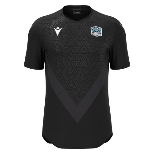 2025-2026 Glasgow Warriors Rugby Training Shirt (Black)