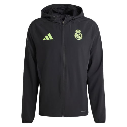 2025-2026 Real Madrid Pro Vis Tech Jacket (Black)