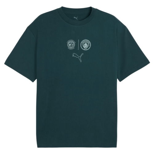 2025-2026 Man City FtblStatement Cellerator Tee - CL (Green Terrain)
