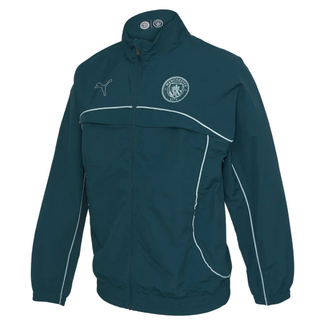 2025-2026 Man City FtblStatement Cellerator Jacket - CL (Green Terrain)