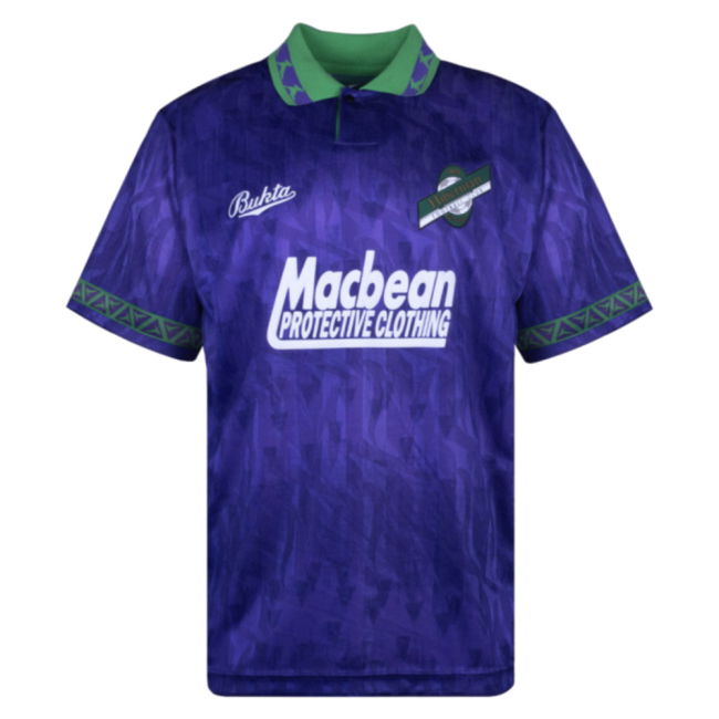 Hibernian 1992 Bukta Away Retro Shirt