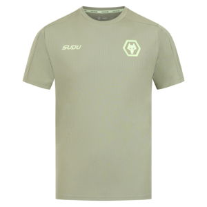 2025-2026 Wolves Players Travel T-Shirt (Khaki)