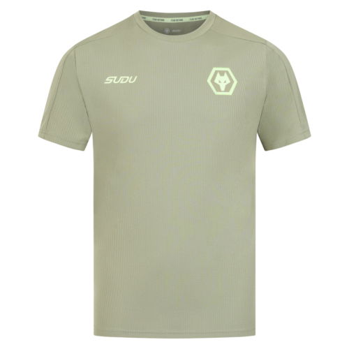 2025-2026 Wolves Players Travel T-Shirt (Khaki)