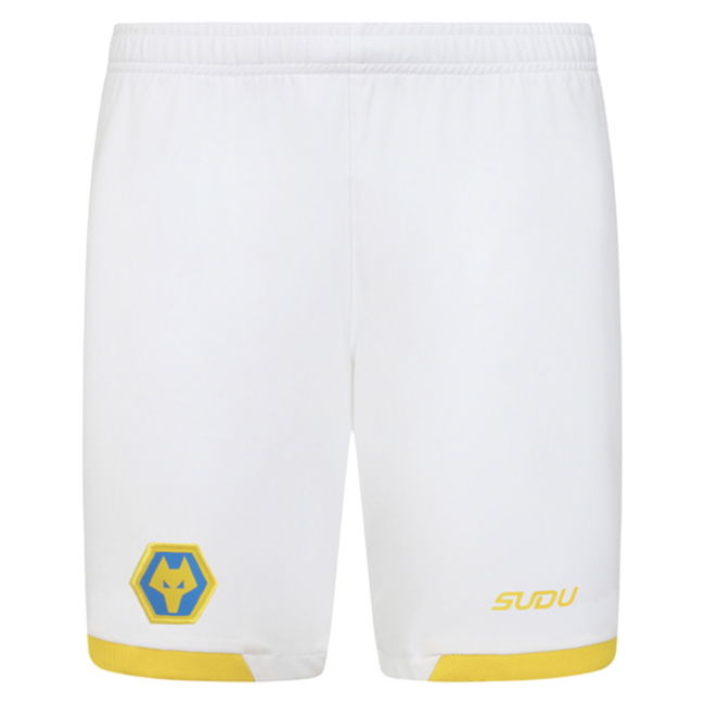2025-2026 Wolves Third Shorts (White) - Kids