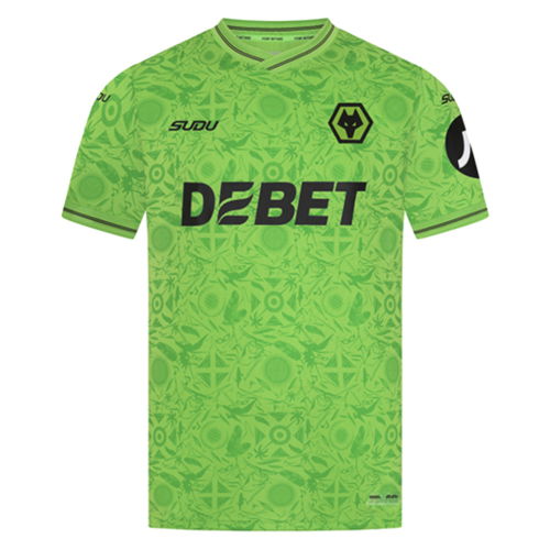 2025-2026 Wolves Goalkeeper Third Shirt (Green)  2025-2026 Wolves Goalkeeper Third Shirt (Green)