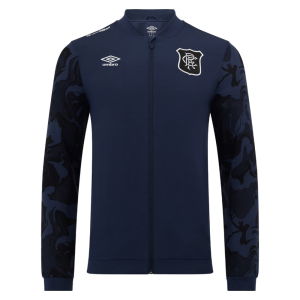 2025-2026 Rangers Third Pre Match Jacket (Indigo)