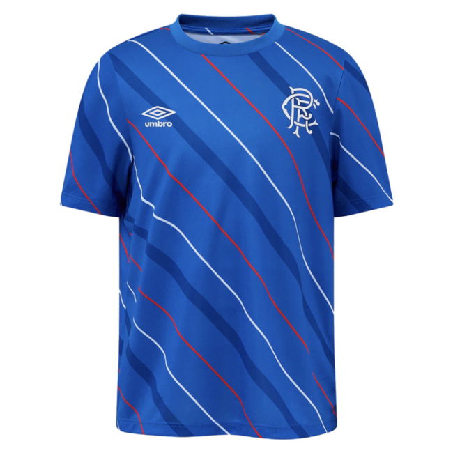 2025-2026 Rangers Home Pre Match Tee (Blue) - Kids
