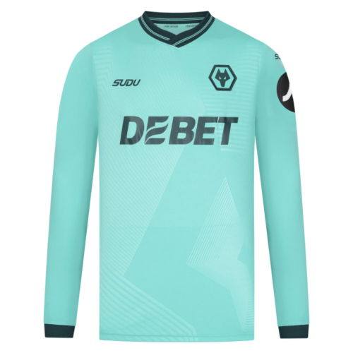 2025-2026 Wolves Long Sleeve Away Shirt  2025-2026 Wolves Long Sleeve Away Shirt
