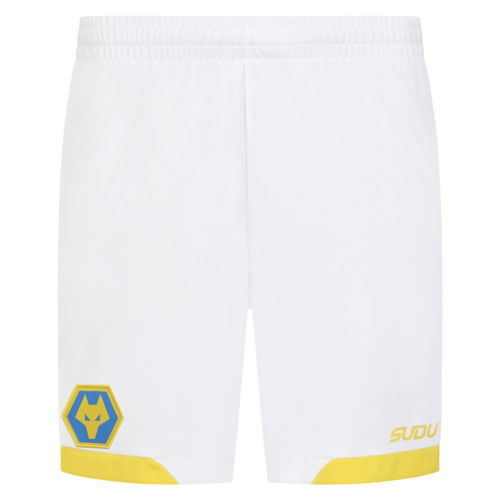 2025-2026 Wolves Third Shorts (White)