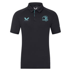 2025-2026 Leinster Rugby Presentation Polo Shirt (Graphite)