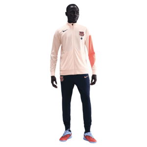 2025-2026 Barcelona Strike Training Tracksuit (Crimson Tint)