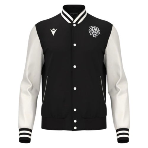 2025-2026 Barbarians Rugby Warm Up Jacket (Black)