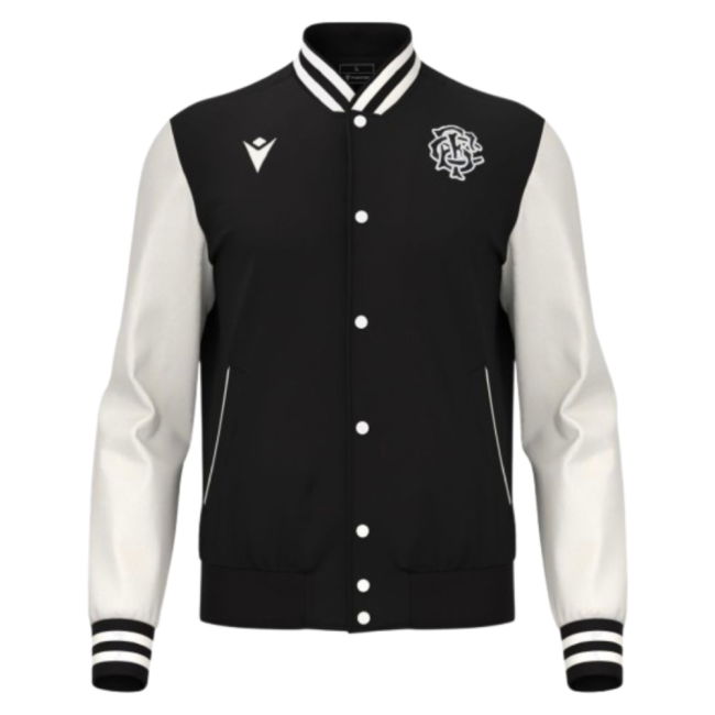 2025-2026 Barbarians Rugby Warm Up Jacket (Black)