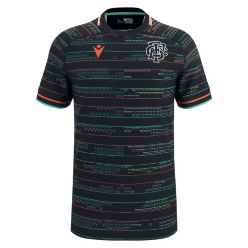 2025-2026 Barbarians Rugby Training Jersey (Black)