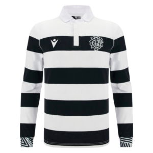 2025-2026 Barbarians Home Cotton LS Rugby Shirt