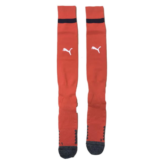 2017-2018 Arsenal Away Socks (Red)