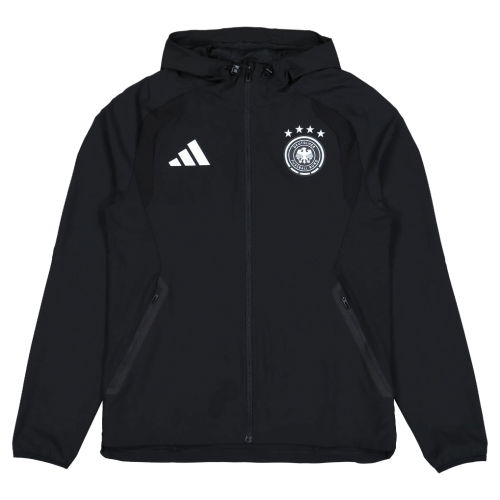 2026-2027 Germany Tiro Travel Full Zip Windbreaker (Black)
