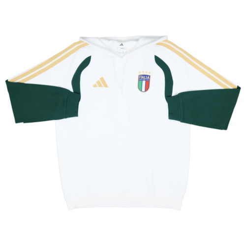 2026-2027 Italy Hooded Sweat Top (White)